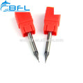 BFL 2 Blades Super Ultra Fine Micro Diameter Cutting Tools/2 Flute CNC Steel Milling Micro Diameter Endmill